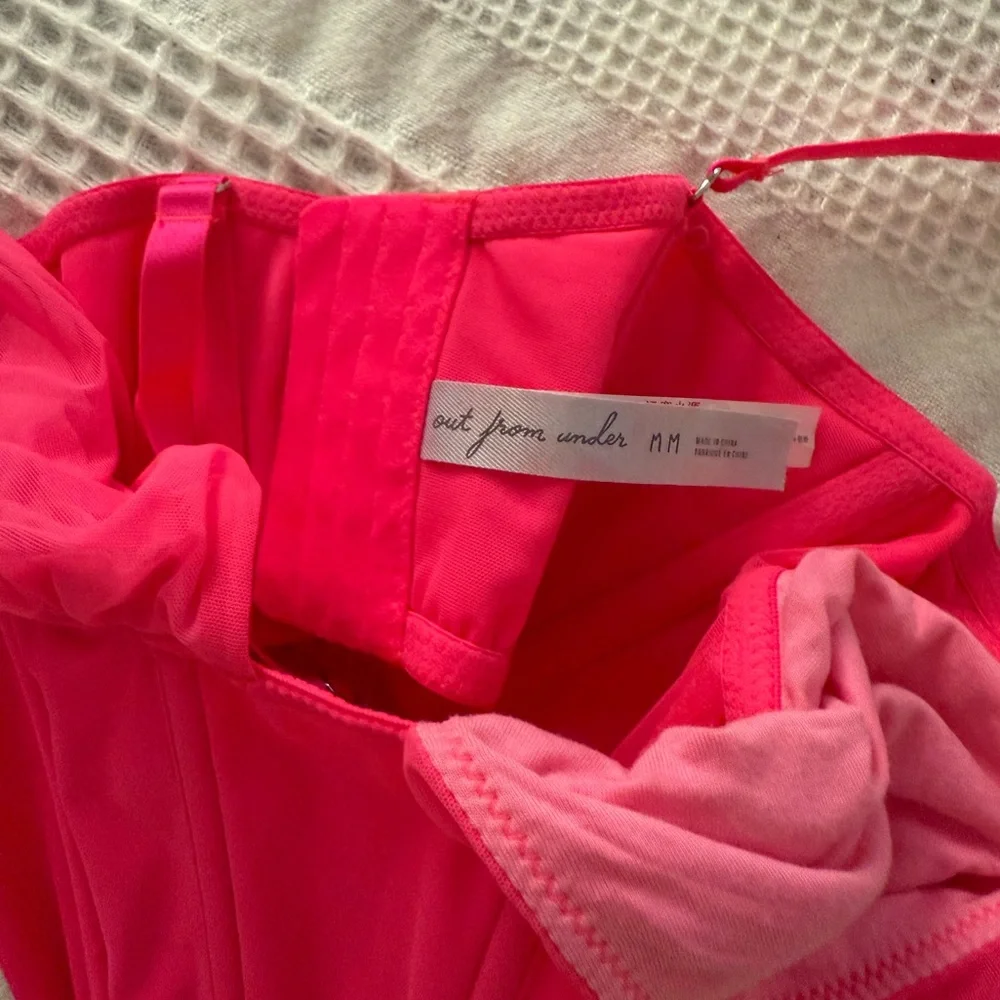 Urban Outfitters Out From Under Convertible Corset Tank Top Pink - Picture 5 of 6